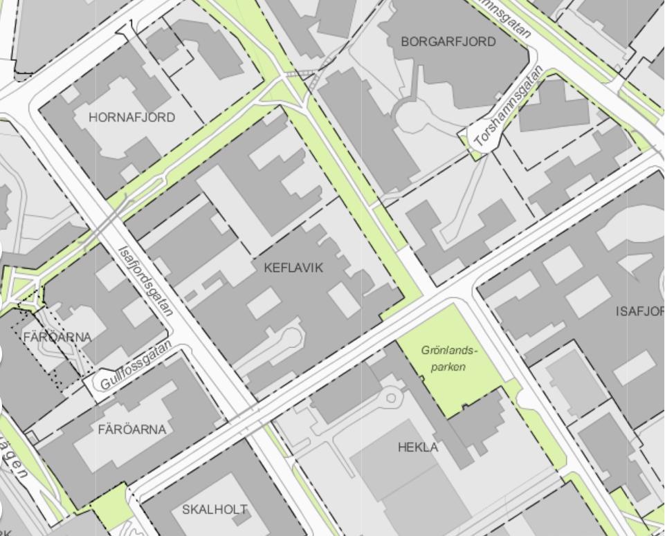 s.5 Planområde Swerea KIMAB KTH Electrum Figur 4. Riskkällornas och planernas lokalisering i förhållande till aktuellt planområde 11.