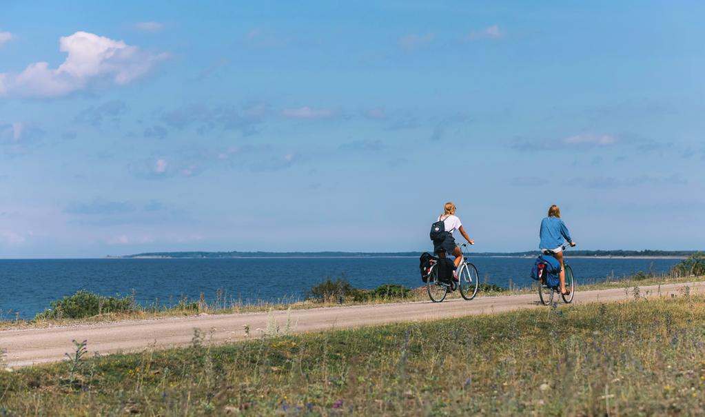Cykla på Öland du också Äng istället för gräsmatta I år kommer etappen Norra slingan att färdigställas i cykelledsprojektet Ölandsleden.