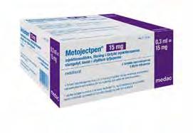 patienter. Dosering: Metojectpen ges som injektion 1 gång per vecka. Individuell dosering.