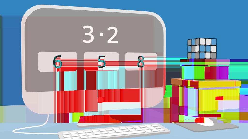 Lektionen handlar om att göra en variabel i programmet för ett multiplikationstest.