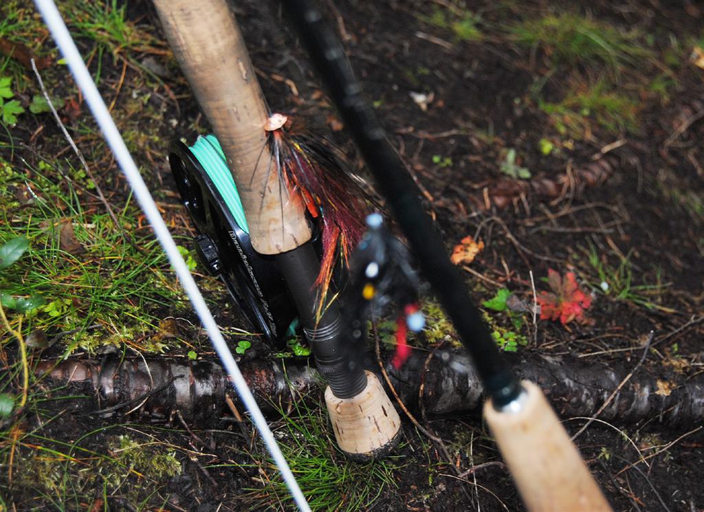 Utblåset är väl värt att fiska av och inte minst från den norra sidan. Hela sträckan är alltså fiskbar från båda sidor så missa inte att det också finns en båt att hyra här.