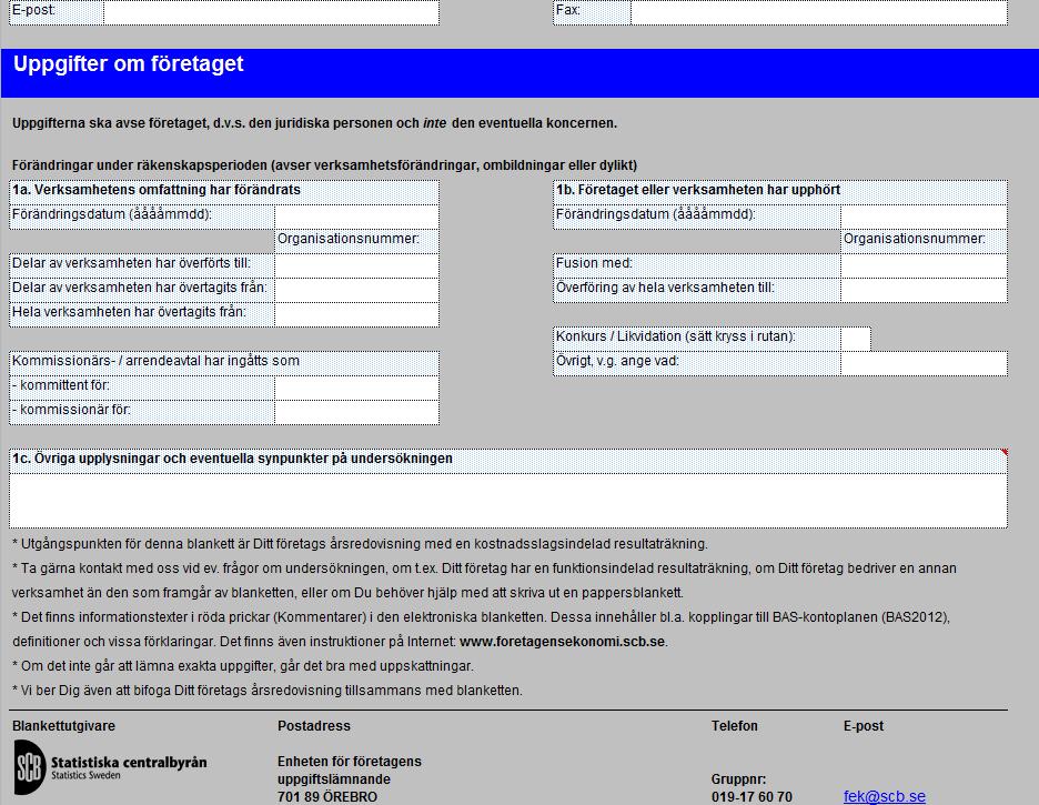 4 Förstasida Frågeformulär till