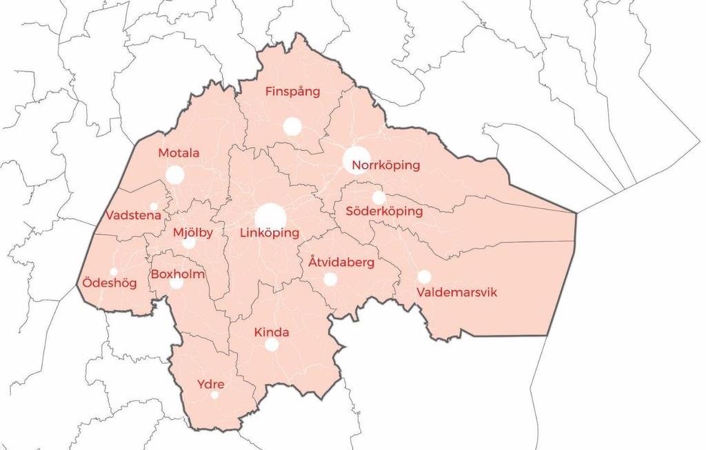 Uppdaterad och utökad sammanställning av underlag till Regional