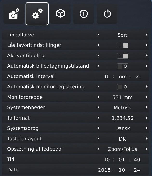 OPSÆTNINGSMENU / SETUP MENU (2/5) 13. Billedpræfix (Image prefix) Erstat det billedpræfix (img_) der som standard er angivet før dato og tidspunkt i filnavnet ved gemte billeder.