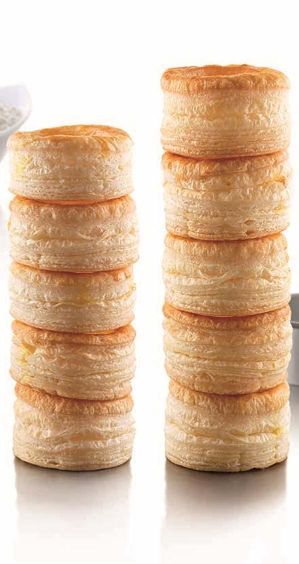 Produktutveckling Food Ingredients AKOPASTRY HP 400 & 200 Optimala margarinlösningar för laminerade bageriprodukter Kundvärde: minskade kostnader Förbättrad struktur