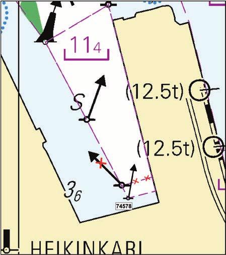 WGS 84 Kartta-Kort-Chart 119_A 1) 64 39.2126 N 24 24.2815 E Uusi-Ny-New 2) 64 39.3838 N 24 24.0685 E 3) 64 39.4246 N 24 24.2301 E 4) 64 39.2204 N 24 24.