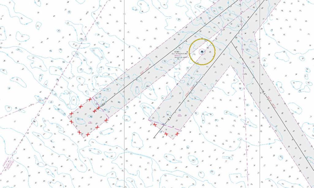 Kuva viitteeksi, karttaotteet ei merikartan mittakaavassa / Bild för referens, kortutdrag inte i sjökortets skala / Image for reference, chart extracts not to scale of chart ( Traficom,