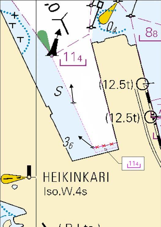 ( Traficom, Helsinki/Helsingfors 2019 ) Tm/UfS/NtM 5. 20.02.2019 *30 /2019 (2019-02-20) Suomi. Perämeri. Raahen satama. Alueet ja rajat Finland. Bottenviken. Brahestads hamn.