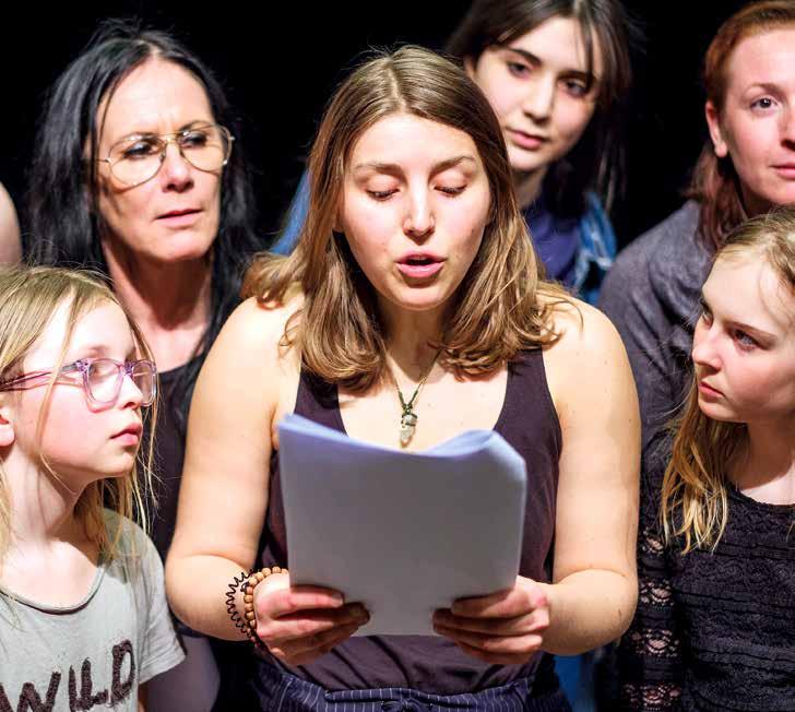 32 Kulturplan Västernorrland 2019 2022 Kapitel 4 Mål för kulturverksamhet Mål för regional kulturverksamhet Kapitel 4 33 p Teaterworkshop Vi kallar oss skådisar Foto: Lia Jacobi, Scenkonst