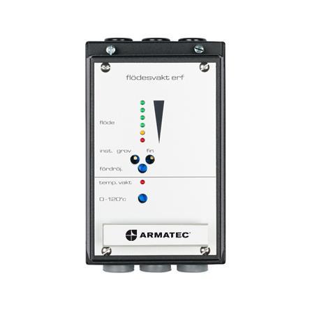 Flödesvakt AT 8316 P15 2019-01-24 Rev 1 Flödesvakt At 8316 P15f med termisk givare Enligt gällande krav/normer skall en flödesvakt installeras i vissa anläggningar.