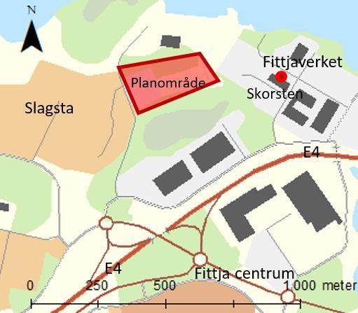 Inledning I området Slagsta strand i Botkyrka kommun planeras en ny stadsdel med bostäder, förskola och vårdboende samt en park och kolonilotter.