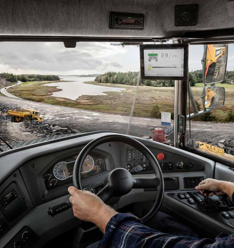 Förarens val En nöjd operatör är en mer produktiv operatör, och även om det finns många andra maskiner på platsen, så föredrar de flesta operatörer Volvo.