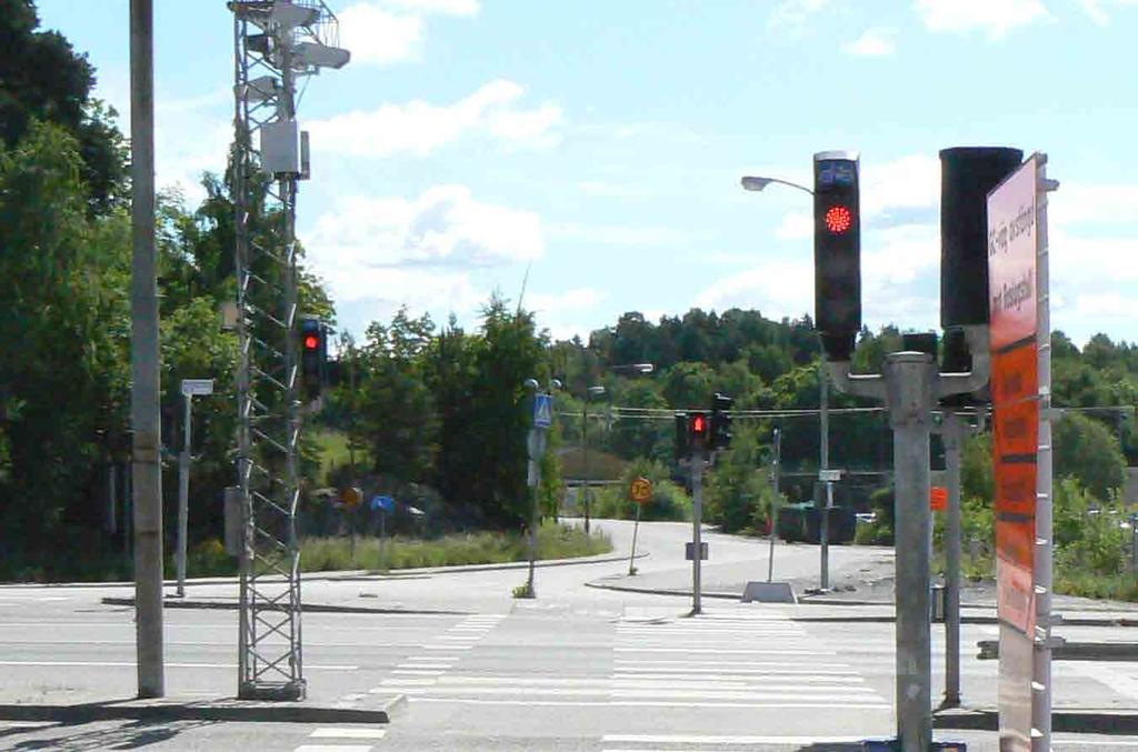 Här fanns en- och tvåvåningsbyggnader som rymde olika typer av verksamheter.