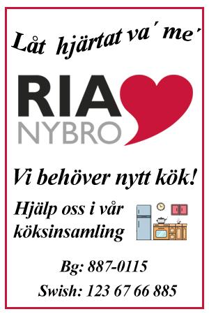 erksamheten har ökat och På gång på RIA Nybro Text: Kristina Meyer Läget så långt På RIA Nybro så har man ändrat en hel del under året. Verksamheten har ökat och förändrats.