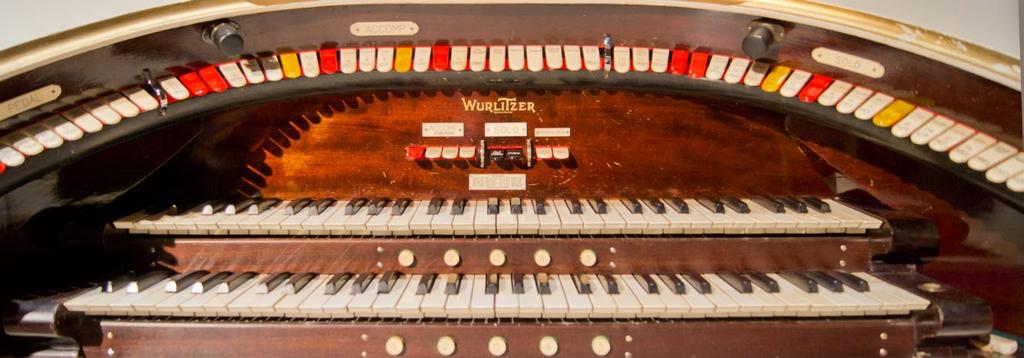 SKANDIAORGELN installerad på Skandiateatern 1916, Fabrikat Wurlitzer Style E (2/7), op. 1254 Stämmor 1. Open Diapason (*), 85 pipor, 16-4 2. Tibia Clausa, 73 pipor, 8-4 3. Violin, 73 pipor, 8-4 4.