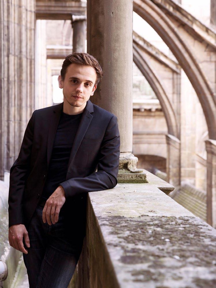 Thomas Ospital Titulaire of the grand organ at Saint- Eustache Church in Paris, Organist in Residence at Maison de la Radio (Radio France Concert Hall) and recently appointed Harmony Tutor at the