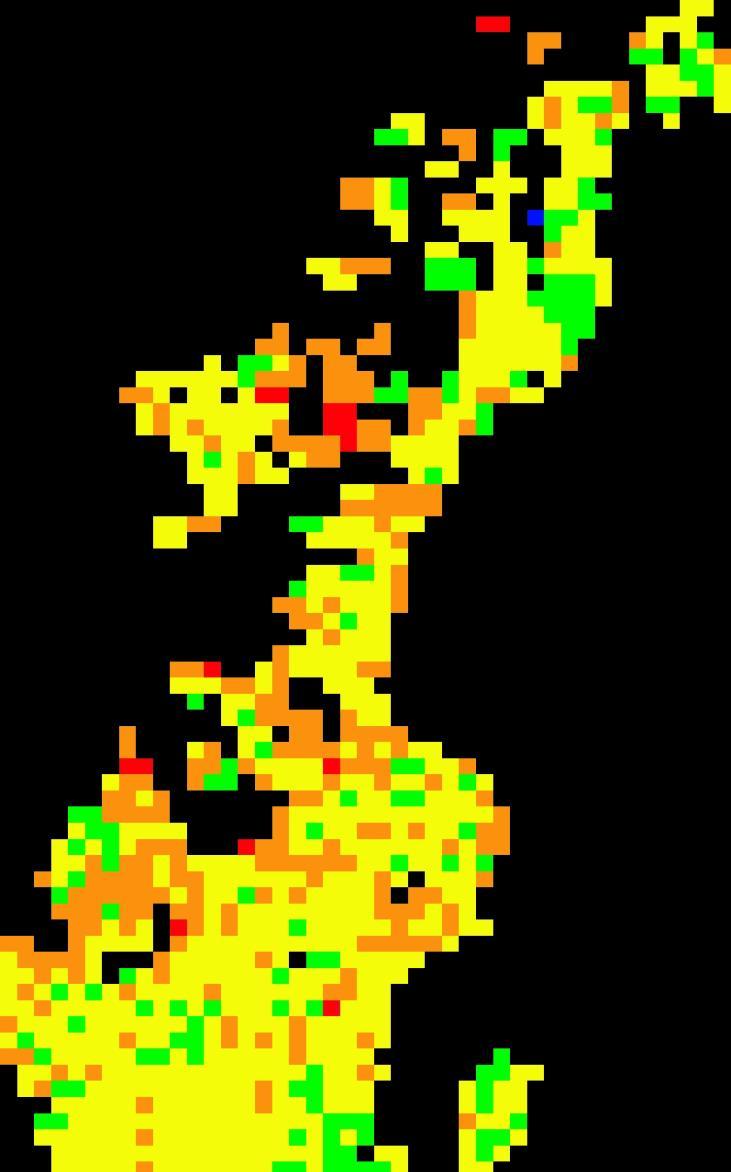 Appendix 7 Map of sulphur (svavel) concentration
