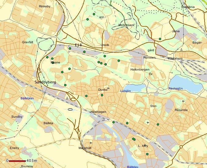 Sundbybergs stad Stöld ur och från bil, totalt 18 brott under december 2018 Försök till biltillgrepp: 0 Fullbordat biltillgrepp: 6 Mamsellstigen, Skvadronsbacken, Bergdalen, Löfströms