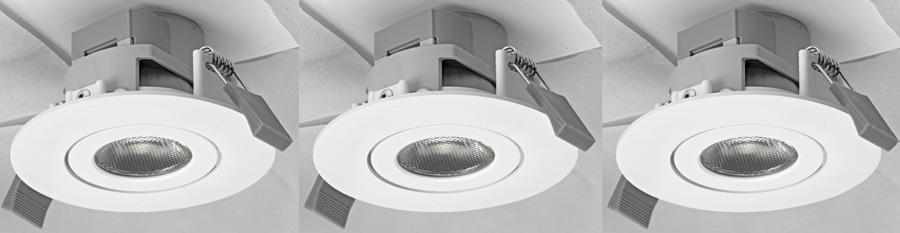 402-616 Bruksanvisning för downlight LED Bruksanvisning for downlight LED