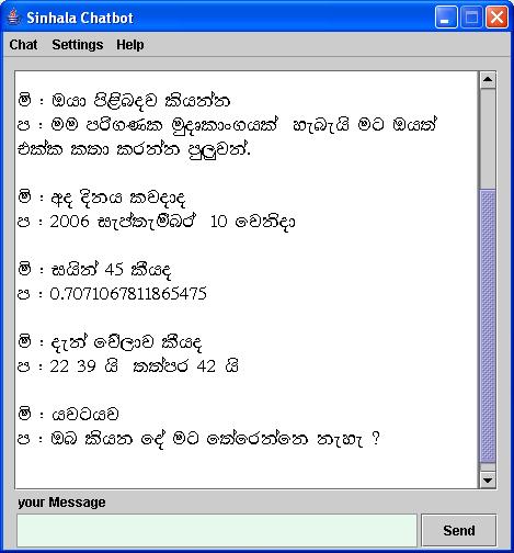 Sinhala