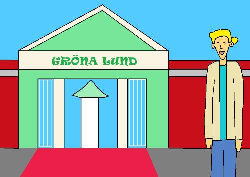 Hon ska ta en båt till Gröna