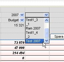 1.4.2 Beräkning Innan man beräknar budget måste man bestämma vilken kolumn som ska multipliceras med budgetfaktorerna.