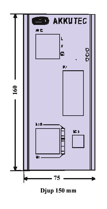 DC-UPS för batteribackup l Onlineteknik Primärswitchad nätdel Kompakt design Parallellkopplingsbar Stort utbud av