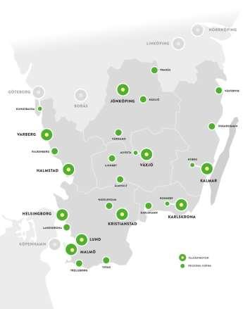 Sidan 4 (37) Begreppen tillväxtmotorer och regionala kärnor har utifrån den modell som lanserades i Skåne 3 successivt under senare år vunnit insteg i nationell och regional planering.