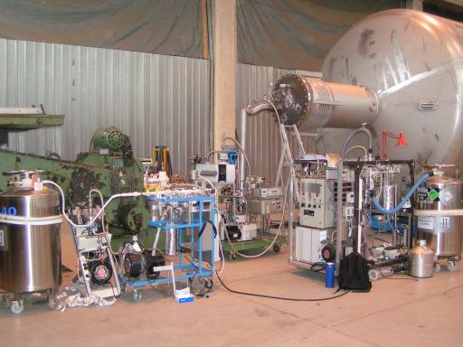 Measurement at SIMIC Nov. 2007 mostly checking the order of magnitude After first cryostat cleaning.