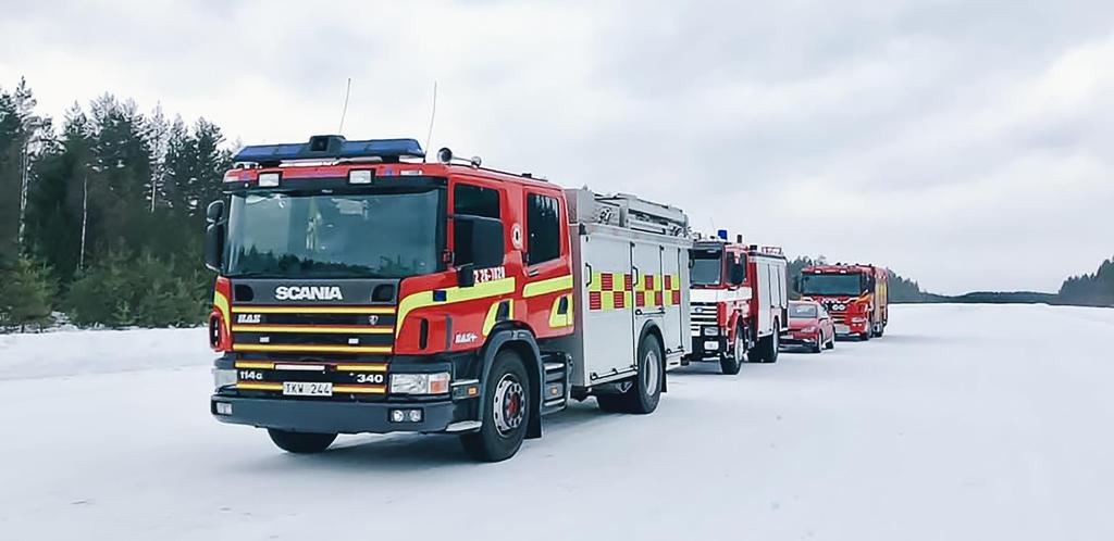 Halkkörning i Rörberg, februari 2019. PRODUKTION 2019 har hittills präglats av att ta till vara på erfarenheter från sommaren 2018.