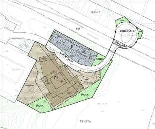 Detaljplan Planarbete pågår och stadsbyggnadnämnden beräknas antaga den ändrade detaljplanen den 10 maj 2012 varför exploateringsnämnden behöver fatta beslut innan dess.