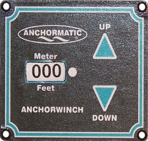 2. Användarinstruktion Manöverpanel 701 med räkneverk (tillbehör) Kortfattat: Utan styrström är signallampan släckt och bandtrumman låst.