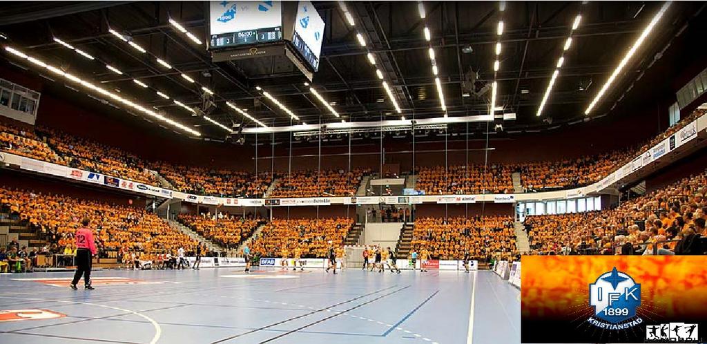 Handboll i Kristianstad IFK Kristianstad möter IFK Skövde HK Arenan, Kristianstad