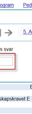 Görs inget urval sammanställss som tidigare alla ämnen/kurser där