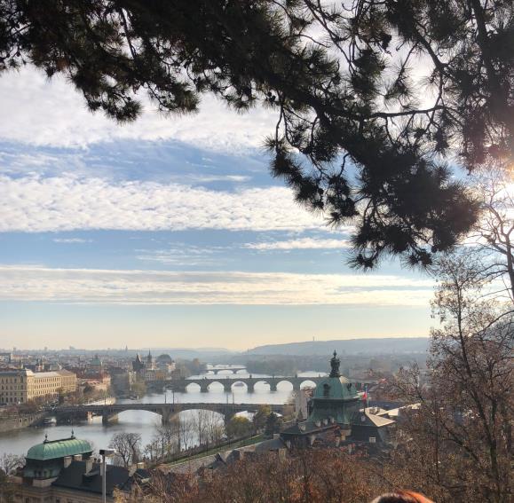 Har vid ett tidigare tillfälle passerat Prag under en tågluff och blev då förvånad över den vackra arkitektur staden hade att erbjuda. Detta överraskade mig positivt.