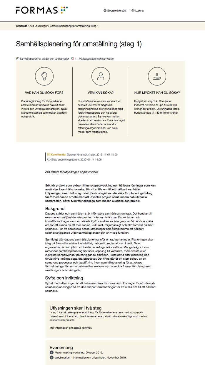 Dagens städer och samhällen står inför stora samhällsutmaningar. / / För att adressera dessa utmaningar och åstadkomma ett hållbart samhällsbyggande utgör samhällsplaneringen en viktig funktion.