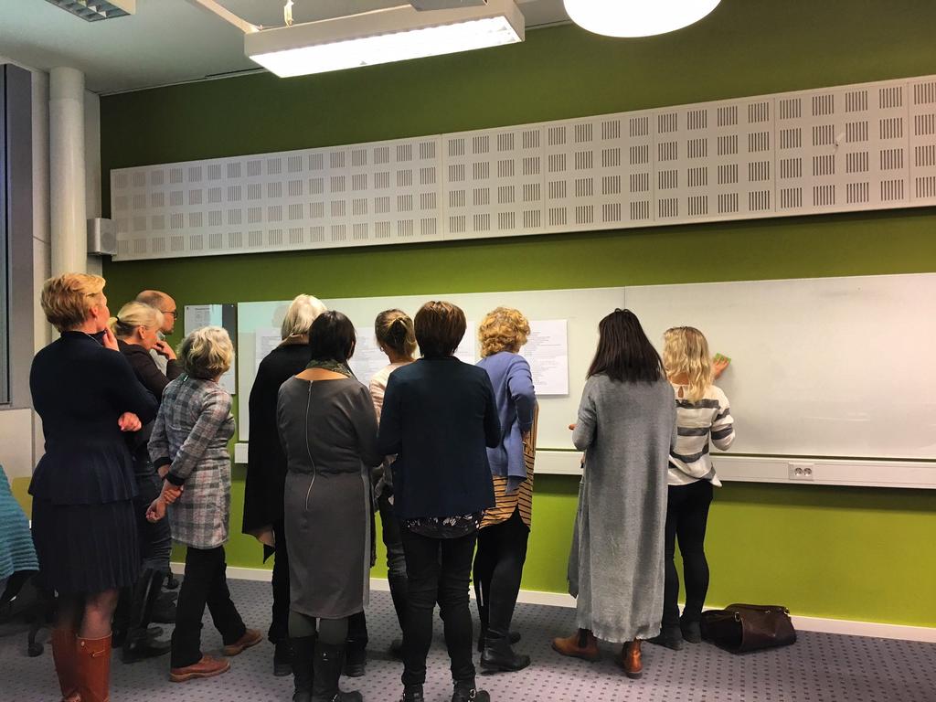 ANNELI FRIBERG/UB 5:an en pilotstudie Version 3 5(16) Deltagarna ombads att diskutera frågorna med följande i åtanke: Hur skulle ni vilja att denna fråga hanteras i Studenthuset?