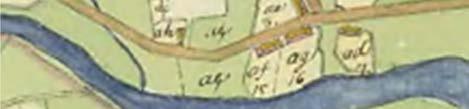 I samband med enskiftet 1810 togs ett nytt kartmaterial fram över byns inägor.