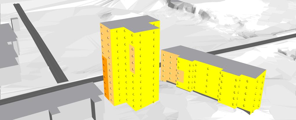 Elevation 2 < <= 2 Kv Laggkärlet 7, Linköping Dygnsekvivalenta ljudnivåer vid fasader ÖVRIGT Kartan visar ljudnivåerna som frifältsvärden, dvs exklusive reflex i den närmsta fasaden.