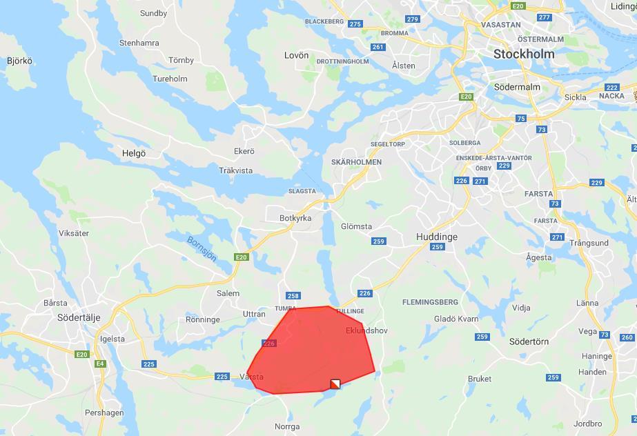 Långdistans 24 augusti SM/JSM/USM/VSM WRE Svenska Cupen MTBO Tävlingsarena Avlyst område Arenan är vid Lida Friluftsgård i Botkyrka kommun. Arenan är cirka 500 meter från stora parkering.