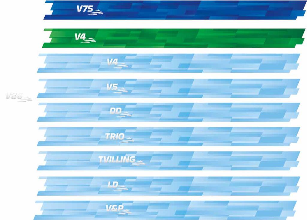 V AND V (PICK PICK ) Bets for anyone wanting to win the big money. There are millions of moneys in the pot each time. For V, the idea is to pick the winners of five races respectively.