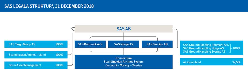 4. Företagsbeskrivning - Scandinavian Airlines SAS skapades år 1946 från tre olika skandinaviska flygbolag och deras första trafikerade sträcka var Stockholm till New York (SAS Group 2019a).