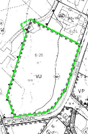 I generalplanen är området anvisat som bostadsområde. Detaljplan På området gäller den första detaljplanen för Köpbacka-Räfsby, vilken fastställdes 28.2.1985.