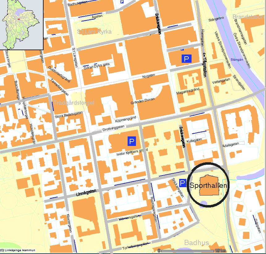 Välkommen till Linköping! Vägbeskrivning: Från Norrköping, Stockholm (E4 södergående riktning): Kör in på östra infarten mot Linköping, Fortsätt mot Linköping C genom 3 rondeller.