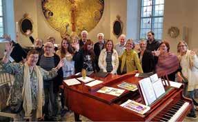 Varje söndag får vi mötas i våra vackra kyrkor och stämma in i gudstjänstens musik, i psalmer, i lovsånger och i liturgiska sånger.