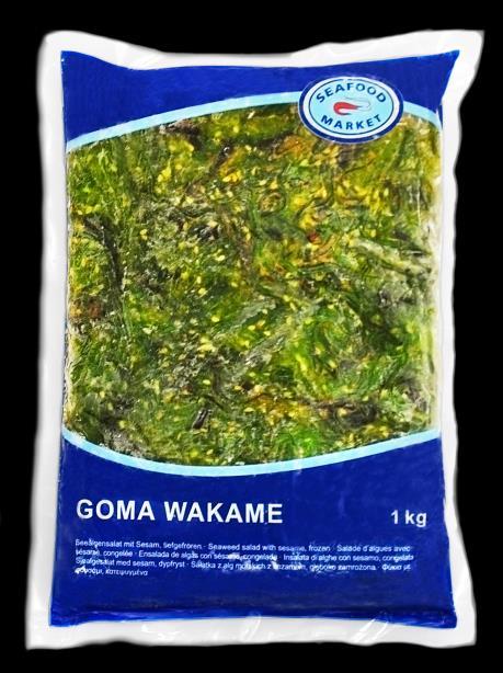 st 7895 Goma Wakame sjögräs, NATUR (utan AZO) 1 kg 12 st 7896 Hijiki