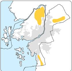 Ytterstaden framtida utvecklingsområden Planering och bygglov Detaljplaner: Under 2017 antogs två detaljplaner inom ytterstaden, en i Hovås och en i Kärra.