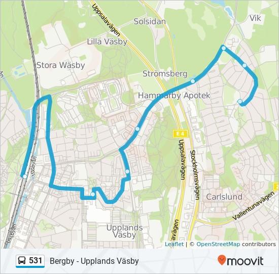 Riktning: Brunnby Vik 8 stopp VISA LINJE SCHEMA Upplands Väsby Station Centralvägen 1, Upplands Väsby Kyrkvägen Skolvägen 3, Upplands Väsby Smedsgärdshallen Husarvägen 20, Upplands Väsby