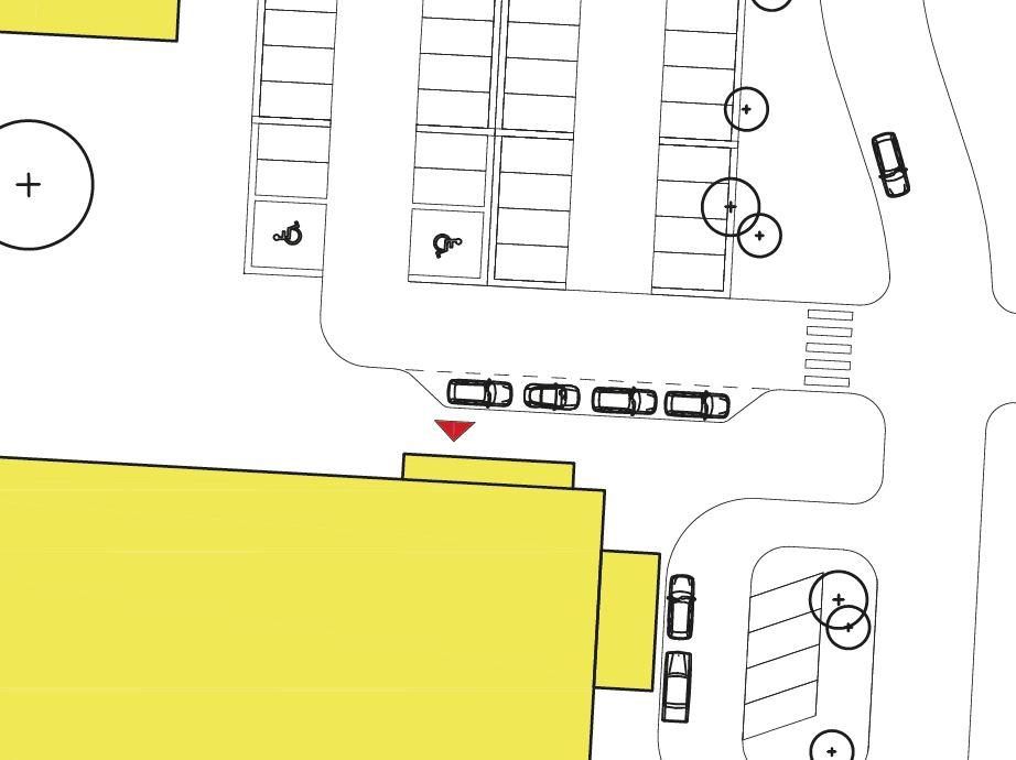 3 ANGÖRINGS- OCH PARKERINGSPLATS FÖR RÖRELSEHINDRADE Parkeringsutredningen har gällande tillgänglighet för rörelsehindrade tagit utgångspunkt i boken Bygg ikapp, 6:e utgåvan av Elisabeth Svensson.