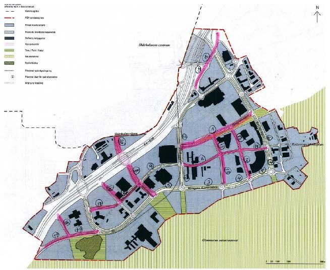 Plangenomförande kommunens ekonomi Övergripande allmänna anläggningar Fördelningen följer principerna för uttag av gatukostnader enligt PBL -kostnadsunderlag -fördelningsområde -fördelningsgrund